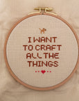 I Want to Craft All The Things