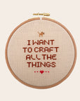I Want to Craft All The Things